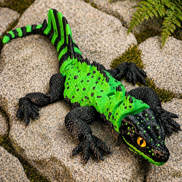 Рухома іграшка Sailfin Dragon 3D друк 0068 фото