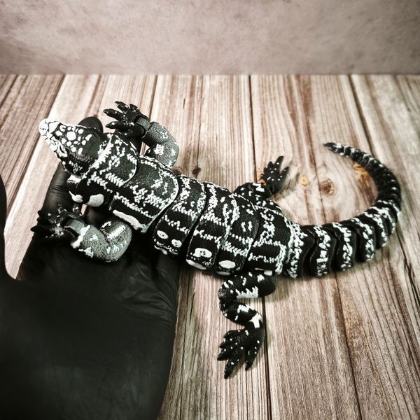 Іграшка Tegu реалістична рухома 32 см 3D друк 0009 фото